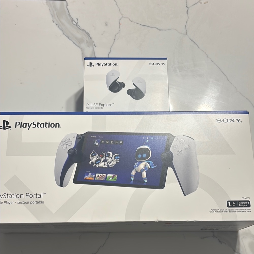 Sony PlayStation Portal with White Controller